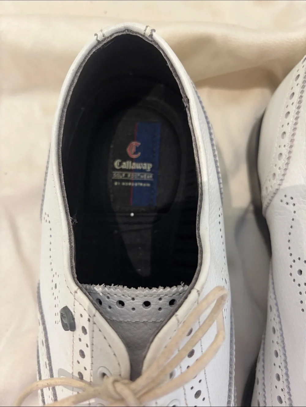 Classic Oxford-Style Men’s Callaway Golf Cleats by Nordstrom - NEW!